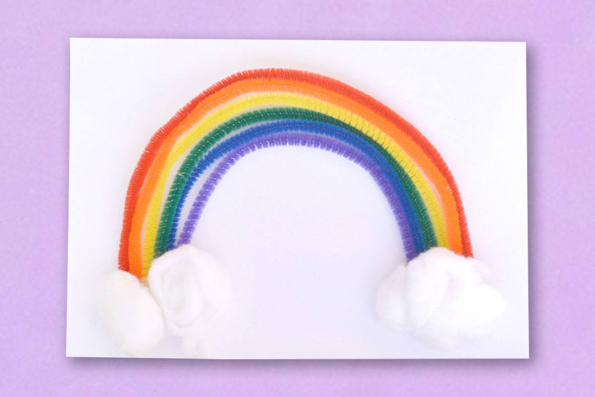 Sing a rainbow with this colourful craft – Giggly